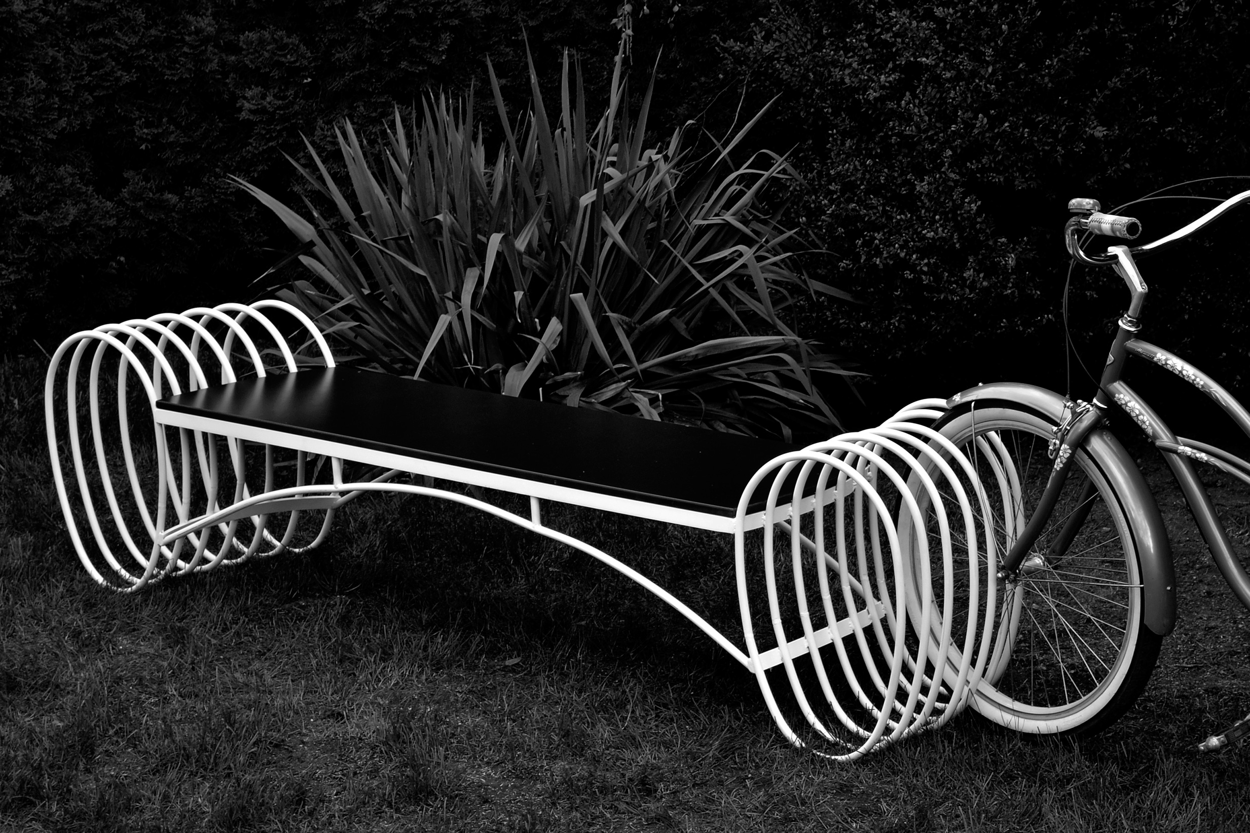 Bike bench